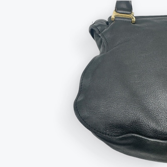 Chloe Medium Black Leather Studded Marcie Convertible 2way Satchel Ltd Edition - Picture 9 of 16